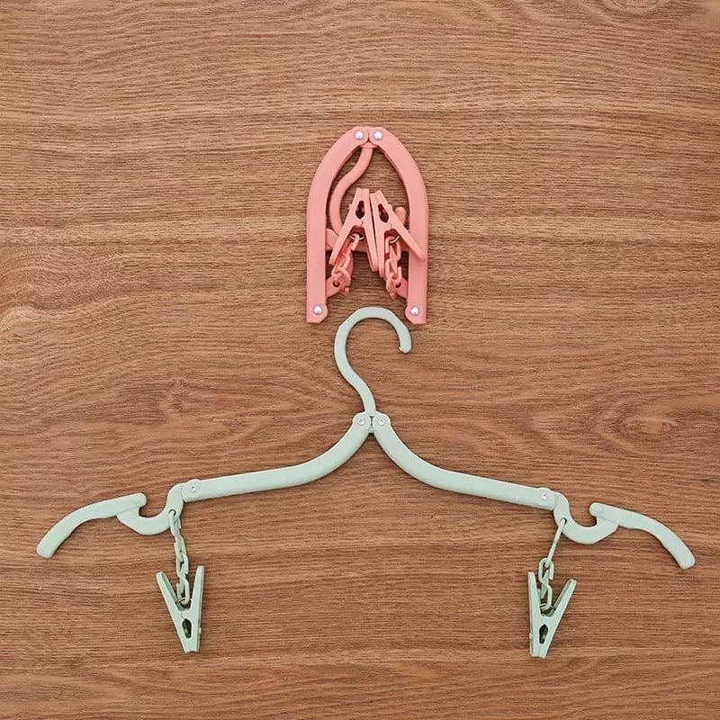 Multi Fold Travel Hanger, Portable Outdoor Non-Slip Hanger, Clothespin Towel Sock Storage Organizer, Clothes Hanger with Clips, Portable Plastic Display Hangers, Coats Hanger, Folding Clothing Organizer Multi Fold Travel Hanger, Portable Outdoor Non-Slip Hanger, Clothespin Towel Sock Storage Organizer, Clothes Hanger with Clips, Portable Plastic Display Hangers, Coats Hanger, Folding Clothing Organizer